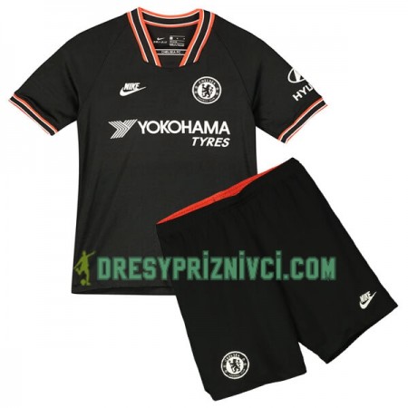 Fotbalový Komplet Chelsea Dětské Alternativní 2019-2020 Krátký Rukáv (+ trenýrky)